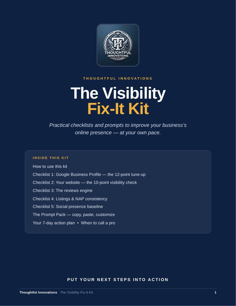 Visibility Fix-It Kit by Thoughtful Innovations